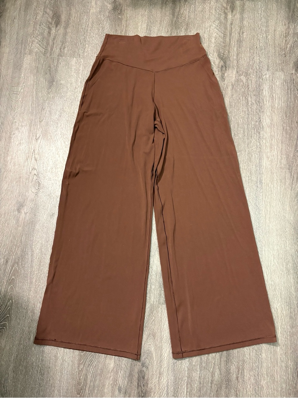 OFFLINE By Aerie Real Me XTRA High Waisted Legging XL Long Wide Leg Rich Brown
